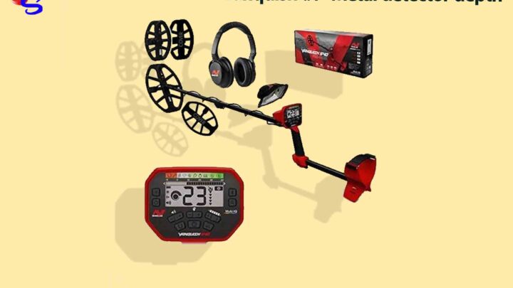 Vanquish 540 Metal detector depth