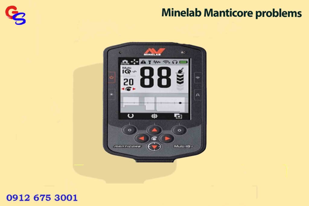 Minelab Manticore problems