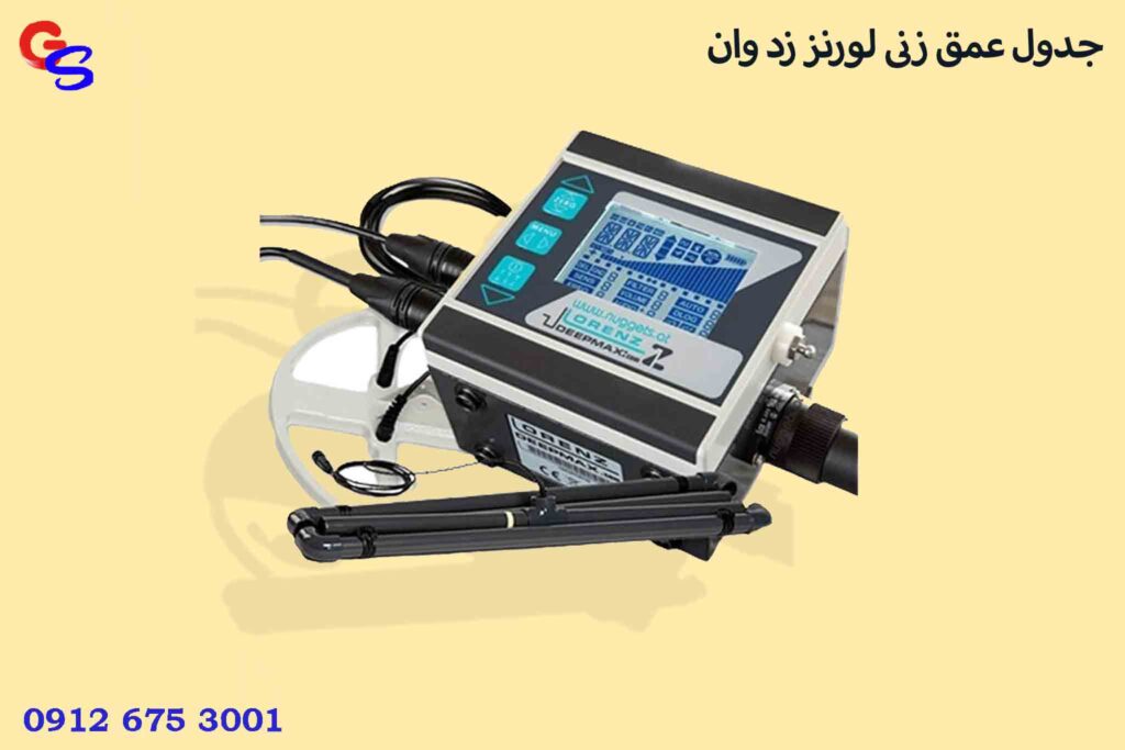 جدول عمق زنی لورنز زد وان