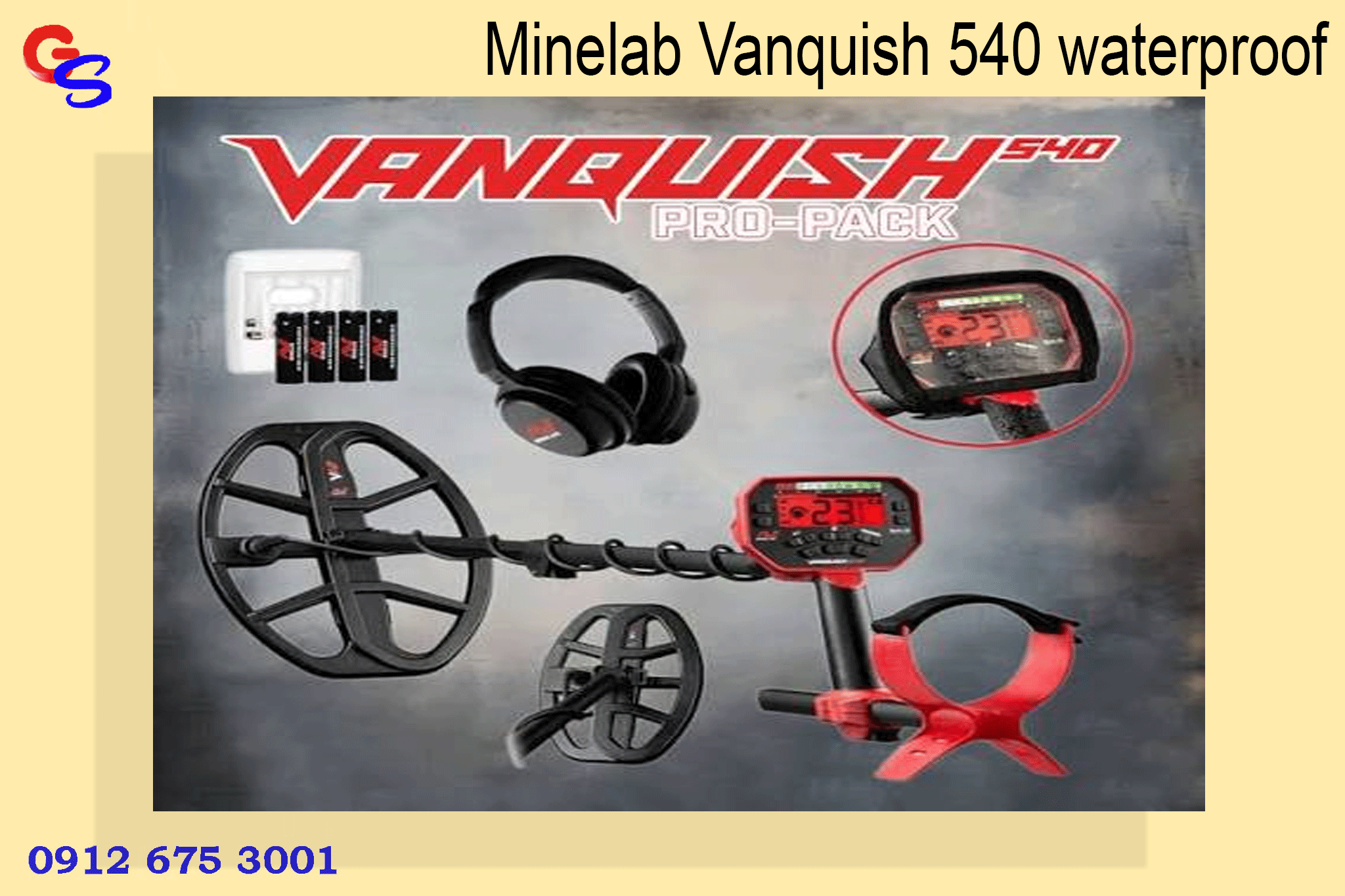 Minelab Vanquish 540 waterproof